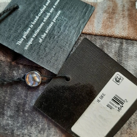 *MICHAEL ARAM Tree of Life Appliquéd Velvet Decorative Pillow, 20" x 20" - Picture 9 of 11